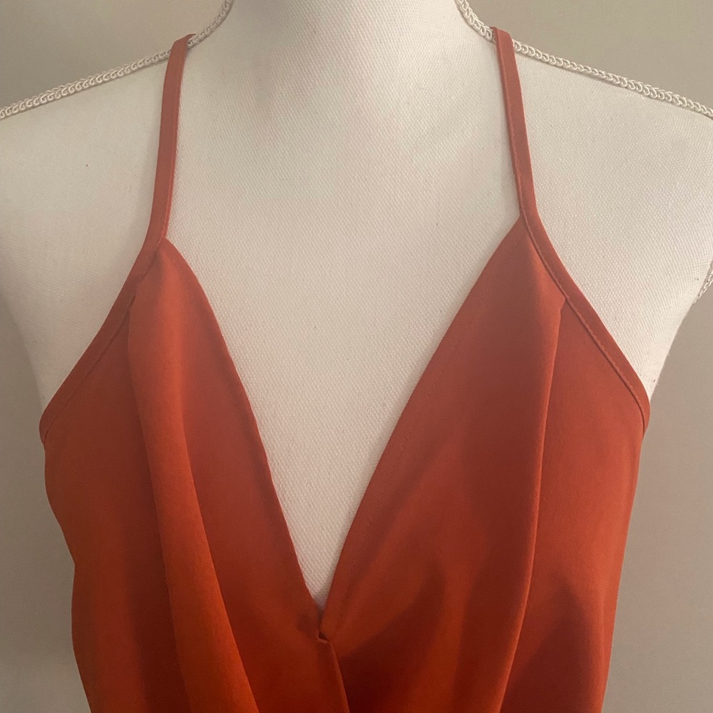 Flowy Orange Top - Picture 3 of 9